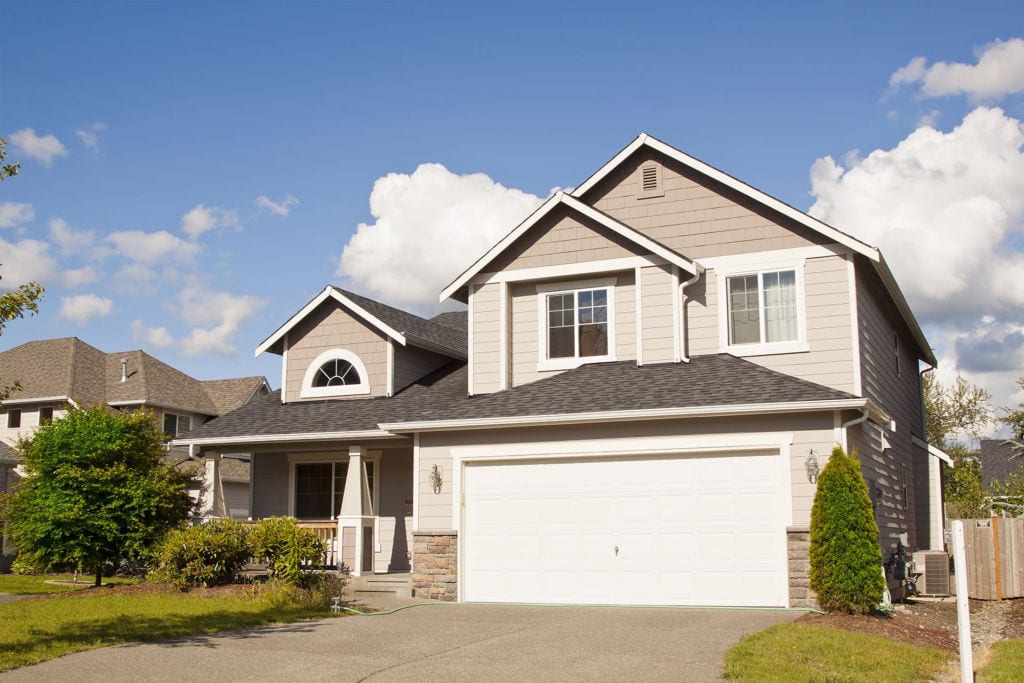 Seattle Home Front with Composite Roof - Roofing Contractor