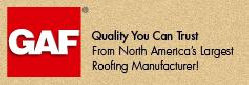 GAF - Roofing Manufacturer Logo