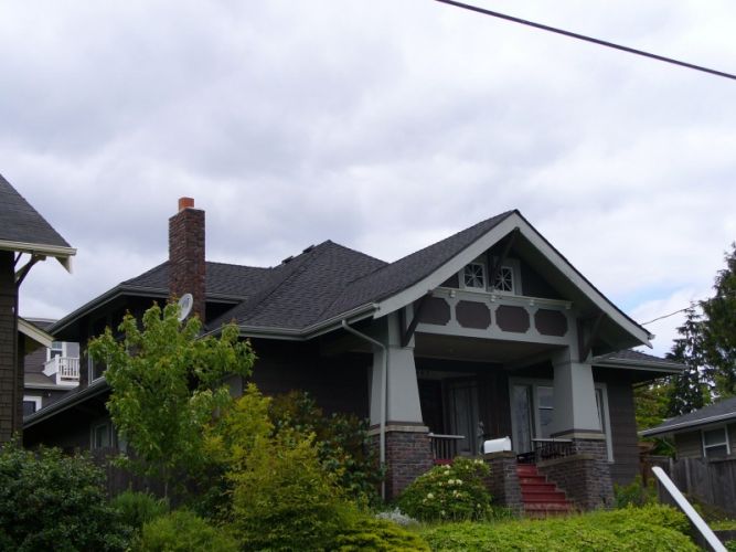 Seattle Roofing Replacement Craftsman Home