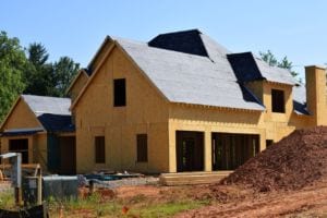 Roof Installation On New Construction Home