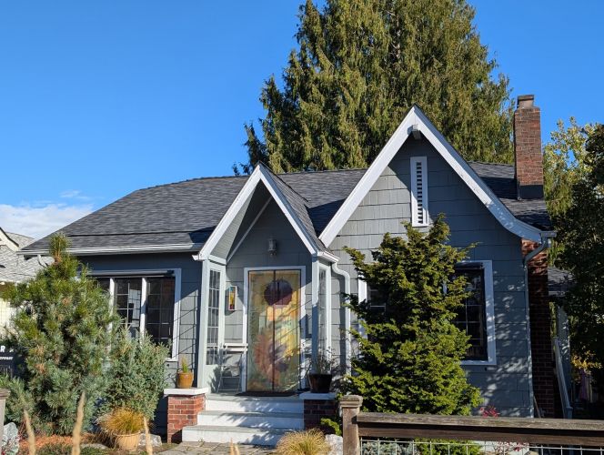 West Seattle House After Roof Replacement