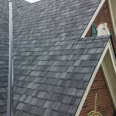 impact resistant shingles on a home