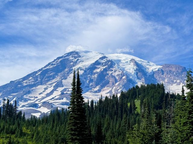 view of mount rainier